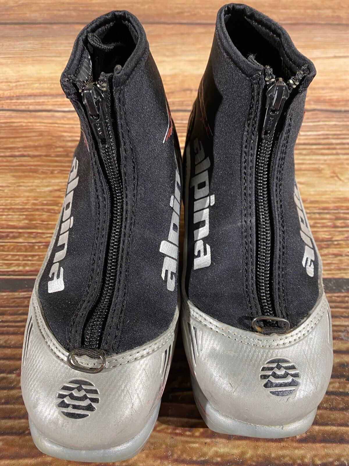 Alpina ST10 Cross Country Ski Boots Classic NNN EU 31 US 13 Kids 200mm A-736