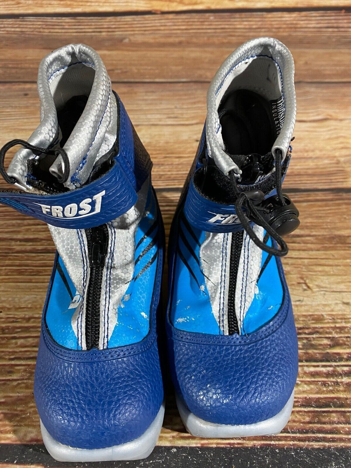 Alpina Kids Frost Nordic Cross Country Ski Boots Size EU28 US10.5 NNN A-713