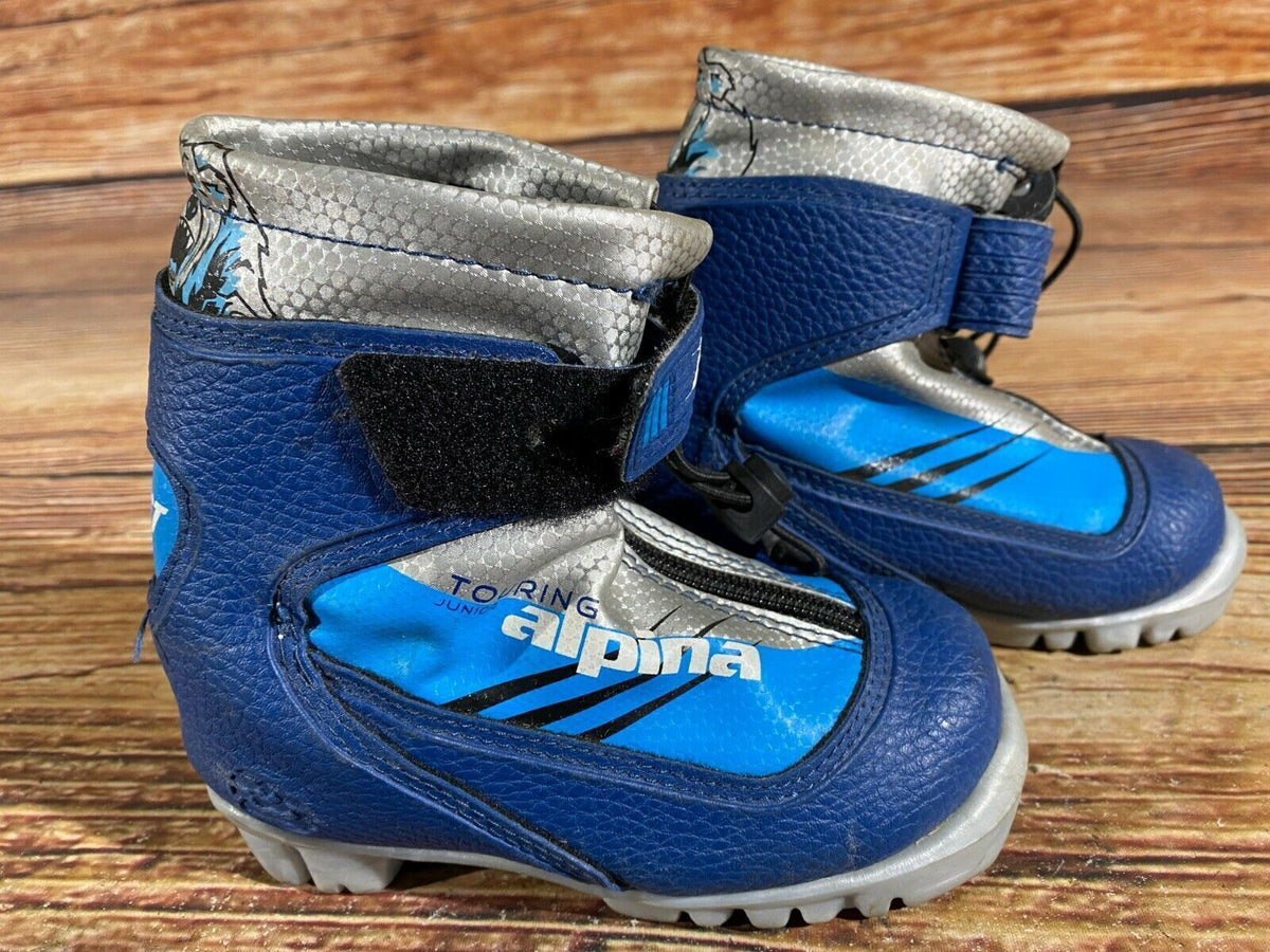 Alpina Frost Cross Country Ski Boots Classic NNN EU 26 US 9 Kids 174mm A-359
