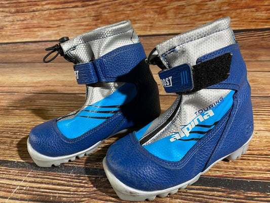 Alpina Frost Cross Country Ski Boots Classic NNN EU 29 US 11.5 Kids 190mm A-812