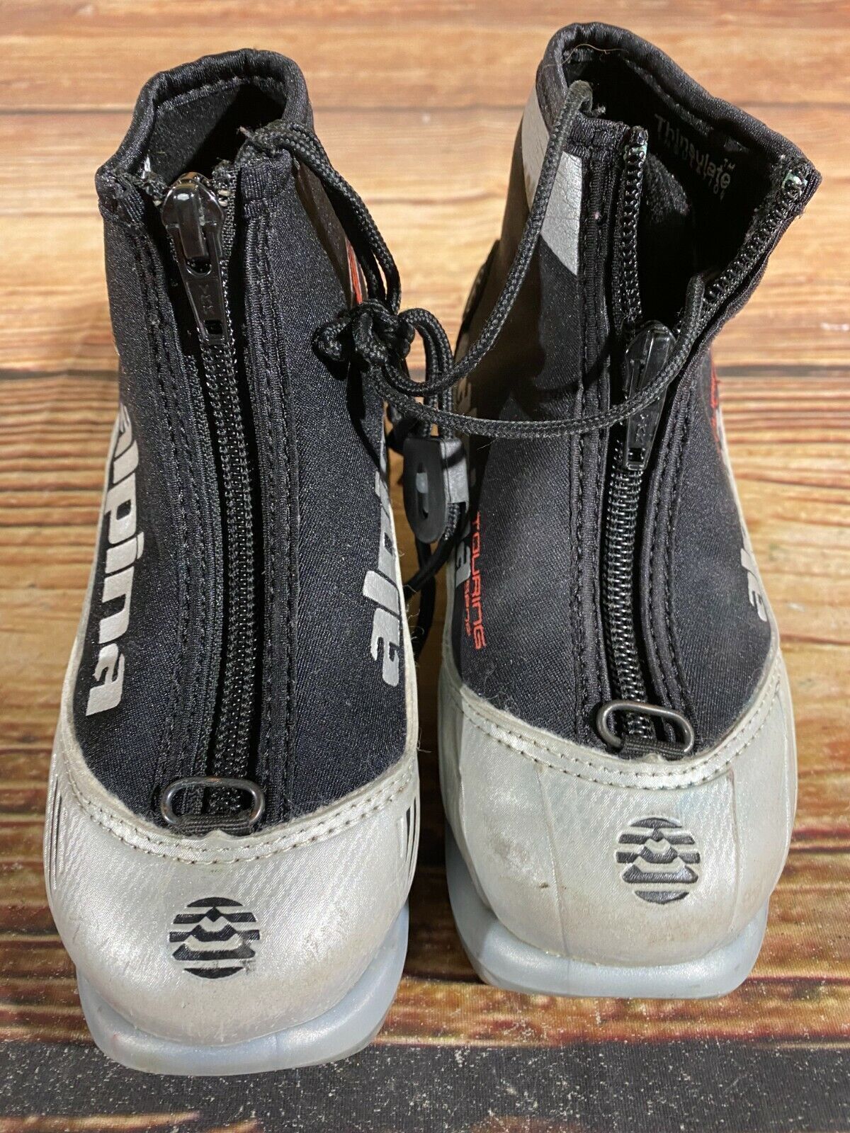 Alpina ST10jr Cross Country Ski Boots Classic NNN EU 26 US 9 Kids 178mm A-237