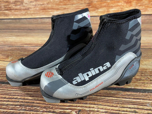 Alpina Cross Country Ski Boots Classic NNN EU 33 US 2 Kids 215mm A-702