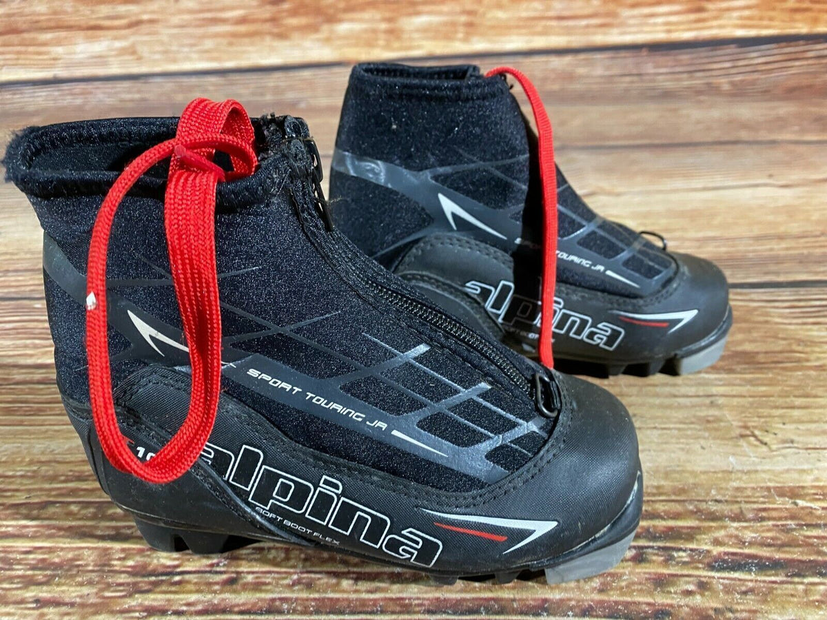 Alpina T10 Cross Country Ski Boots Classic NNN EU 28 US 10.5 Kids 190mm A-378