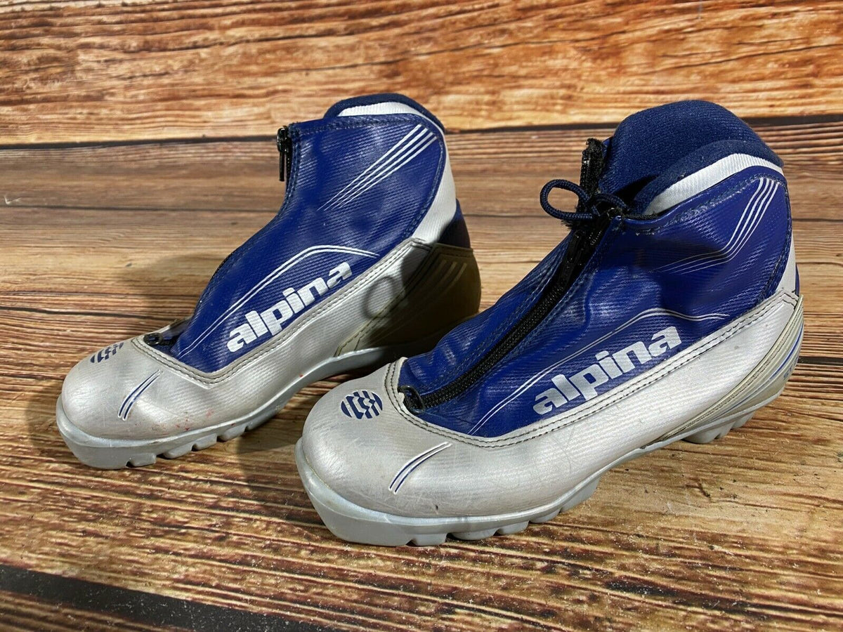 Alpina ST20j Cross Country Ski Boots Classic NNN EU 37 US 5 Kids 243mm A-374