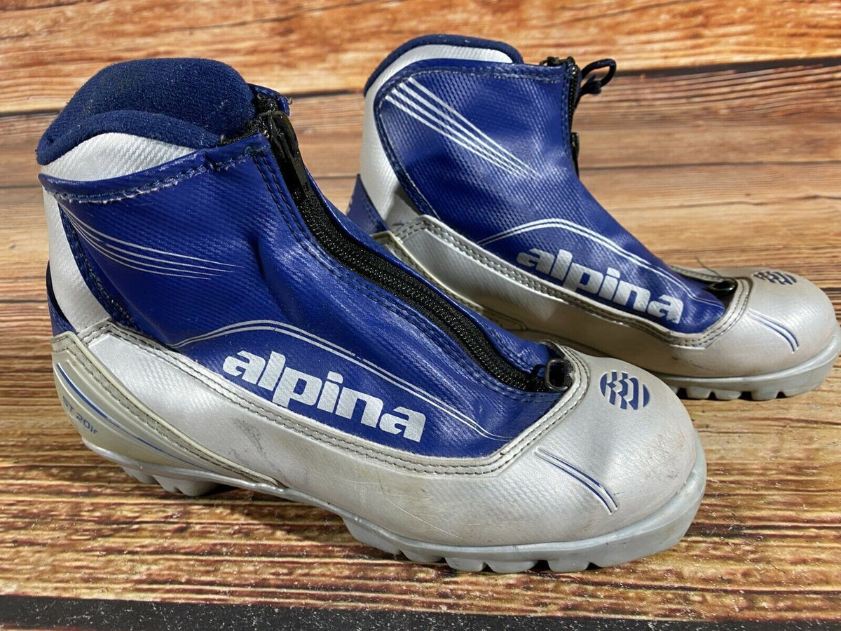 Alpina ST20j Cross Country Ski Boots Classic NNN EU 37 US 5 Kids 243mm A-374