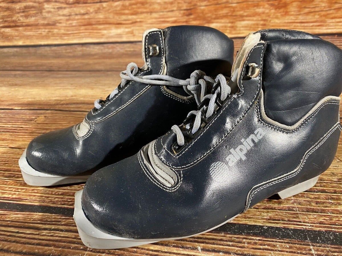 Alpina Cross Country Ski Boots Classic NNN EU 36 US 4.5 Kids 235mm A-953