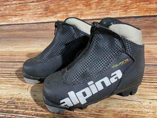 Alpina Touring Cross Country Ski Boots Classic NNN EU 27 US 10 Kids 185mm A-414