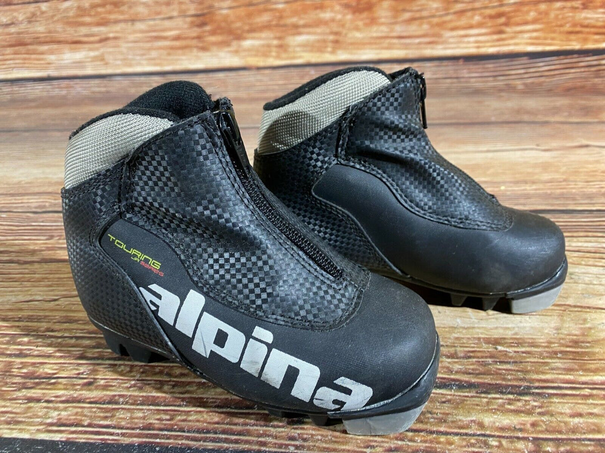 Alpina Touring Cross Country Ski Boots Classic NNN EU 27 US 10 Kids 185mm A-414