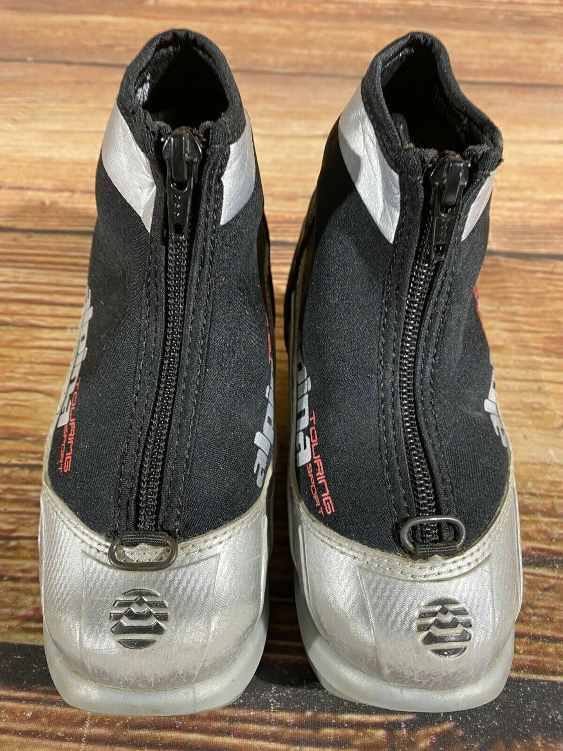 Alpina ST10j Kids Nordic Cross Country Ski Boots Size EU27 US9.5 for NNN A-281