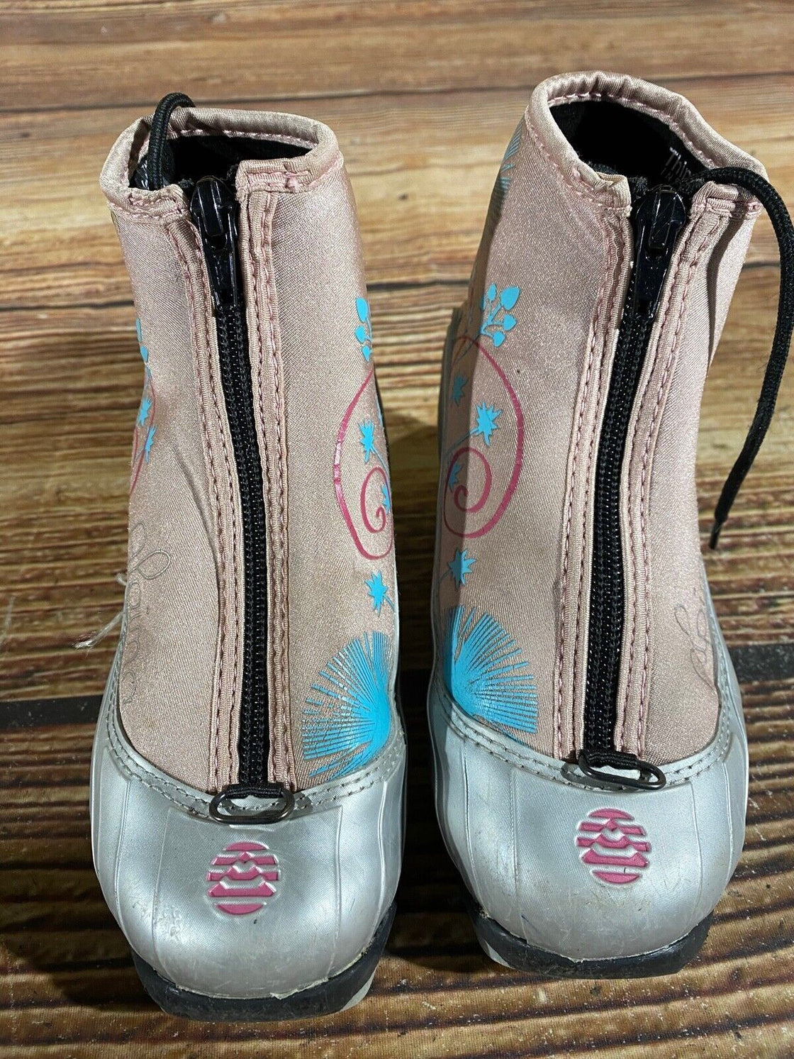 Alpina T10 Kids Nordic Cross Country Ski Boots Size EU29 US11 NNN A-730