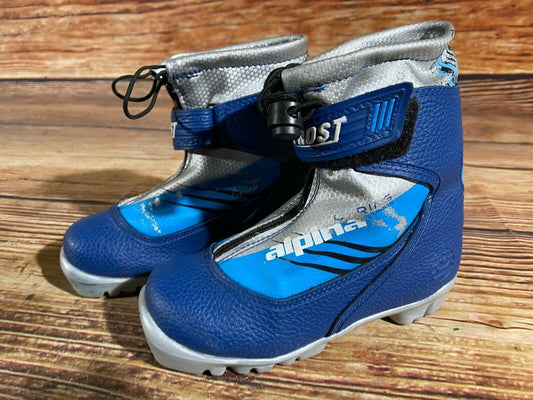 Alpina Frost Cross Country Ski Boots Classic NNN EU 30 US 12 Kids 200mm A-385