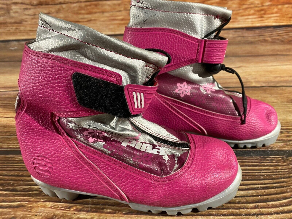 Alpina Frost Cross Country Ski Boots Classic NNN EU 33 US 2 Kids 215mm A-816