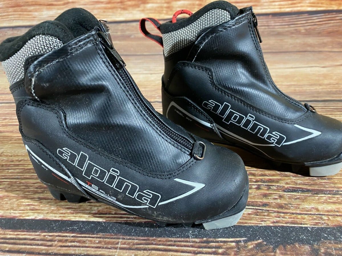 Alpina T5 Plus Cross Country Ski Boots Classic NNN EU 28 US 10.5 Kids A-210