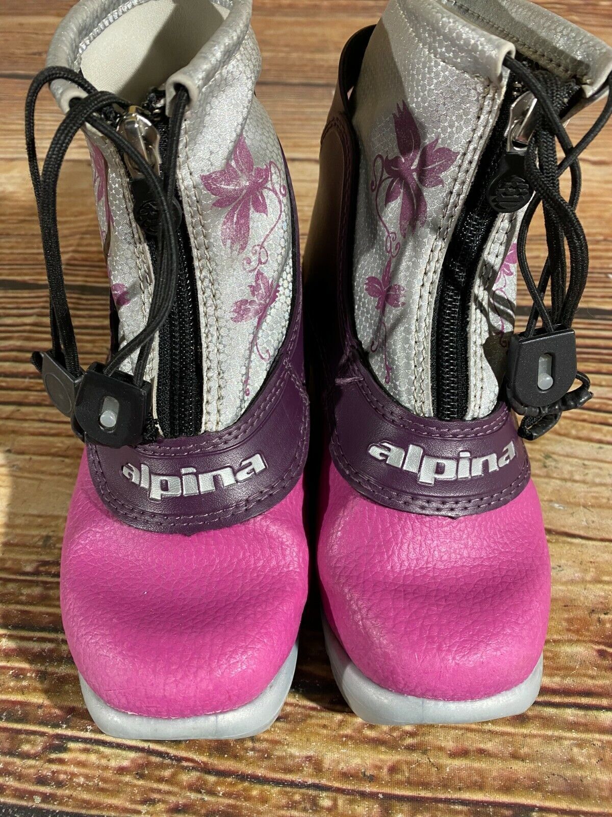 Alpina Frost Cross Country Ski Boots Classic NNN EU 29 US 11.5 Kids 195mm A-220