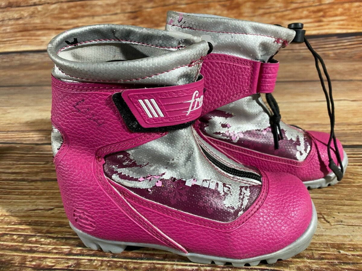 Alpina Frost Cross Country Ski Boots Classic NNN EU 30 US 12 Kids 200mm A-324