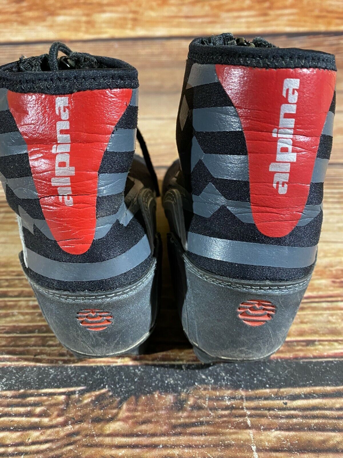 Alpina T10j Cross Country Ski Boots Classic NNN EU 30 US 12 Kids 200mm A-405