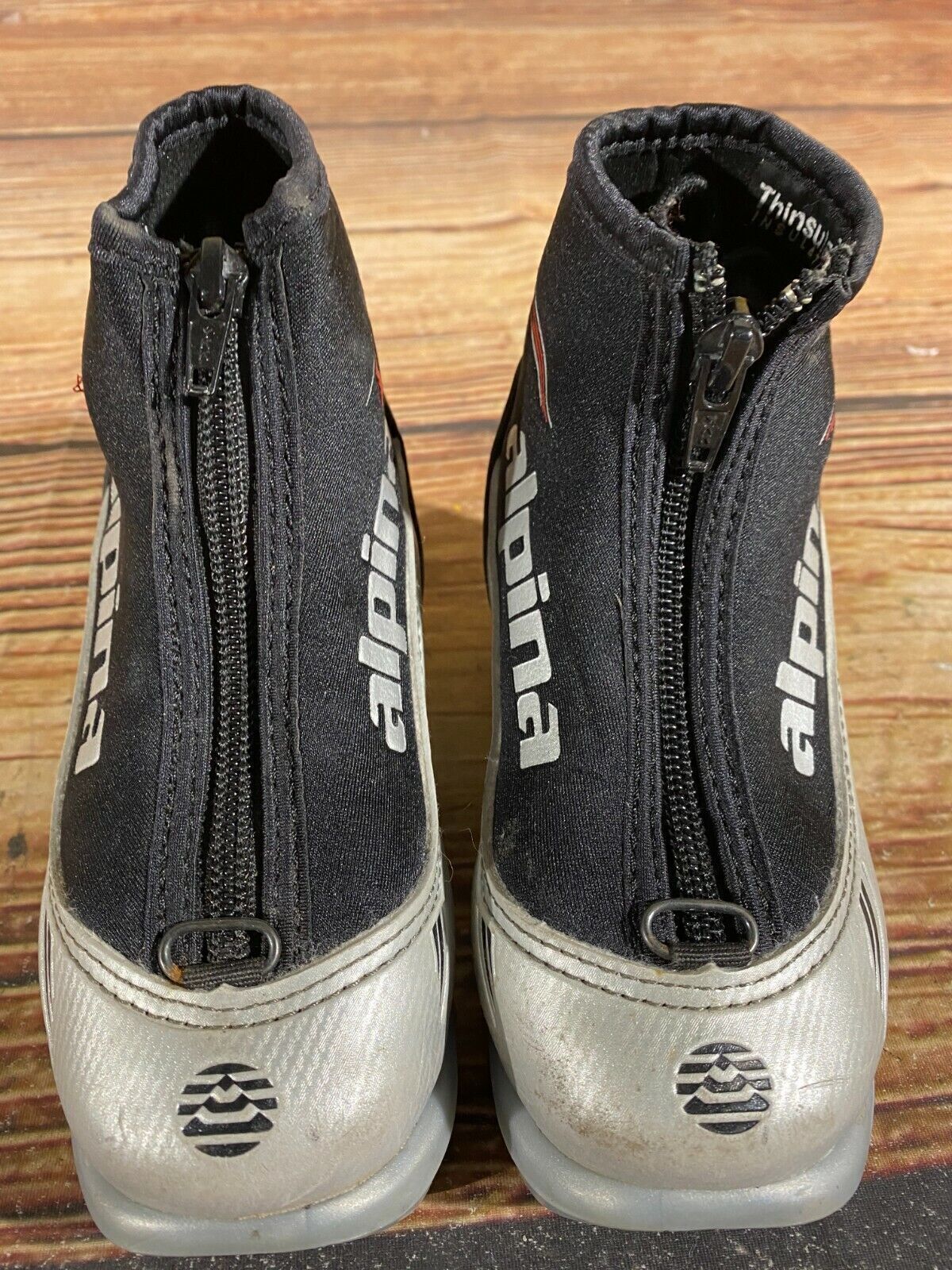 Alpina ST10jr Cross Country Ski Boots Classic NNN EU 25 US 8.5 Kids 168mm A-211