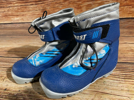 Alpina Frost Cross Country Ski Boots Classic NNN EU 30 US 12 Kids 200mm A-389