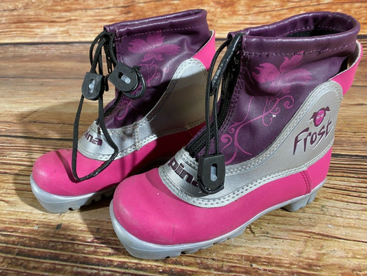 Alpina Frost Cross Country Ski Boots Classic NNN EU 29 US 11.5 Kids 195mm A-193