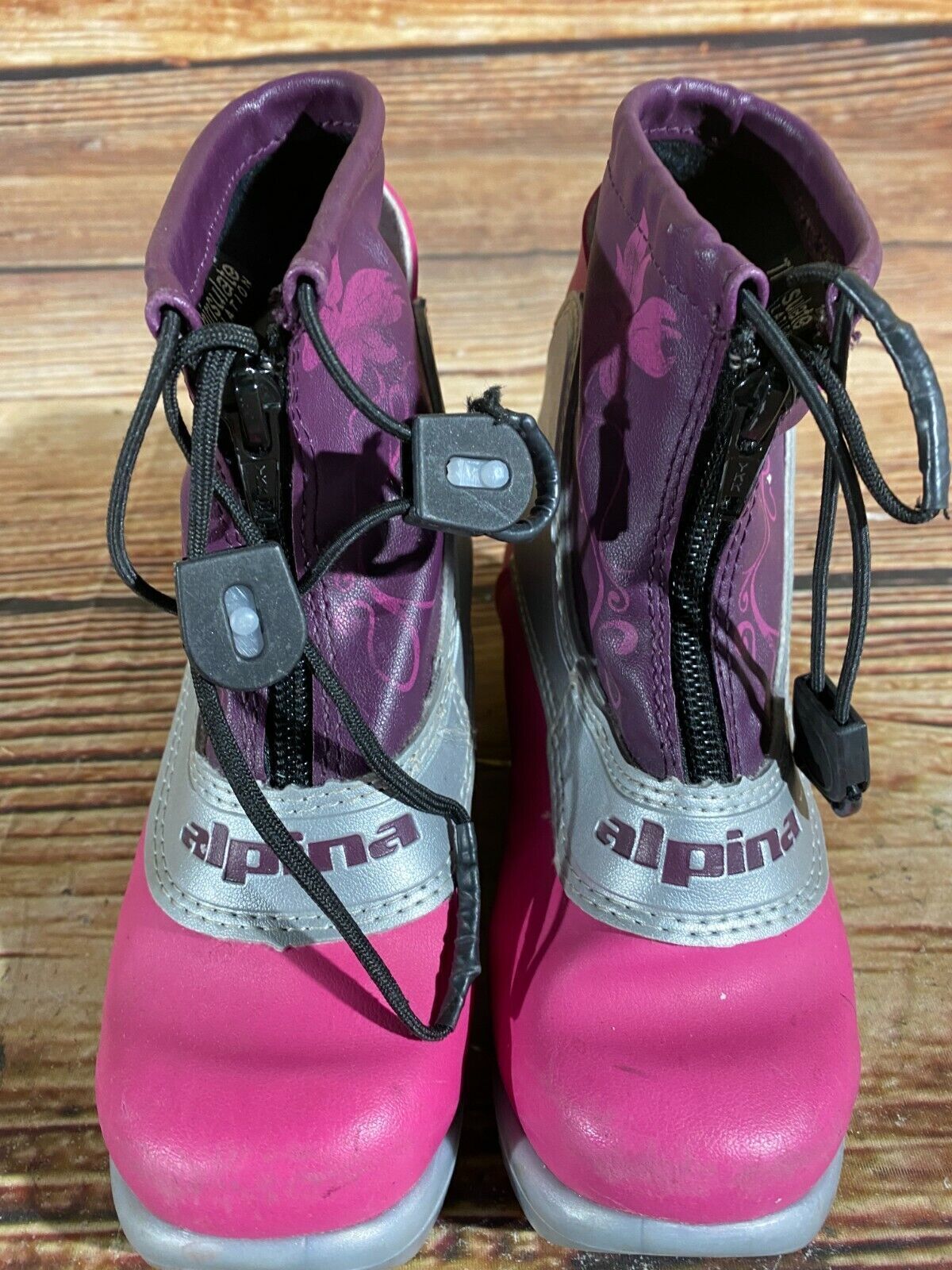 Alpina Frost Cross Country Ski Boots Classic NNN EU 29 US 11.5 Kids 195mm A-193
