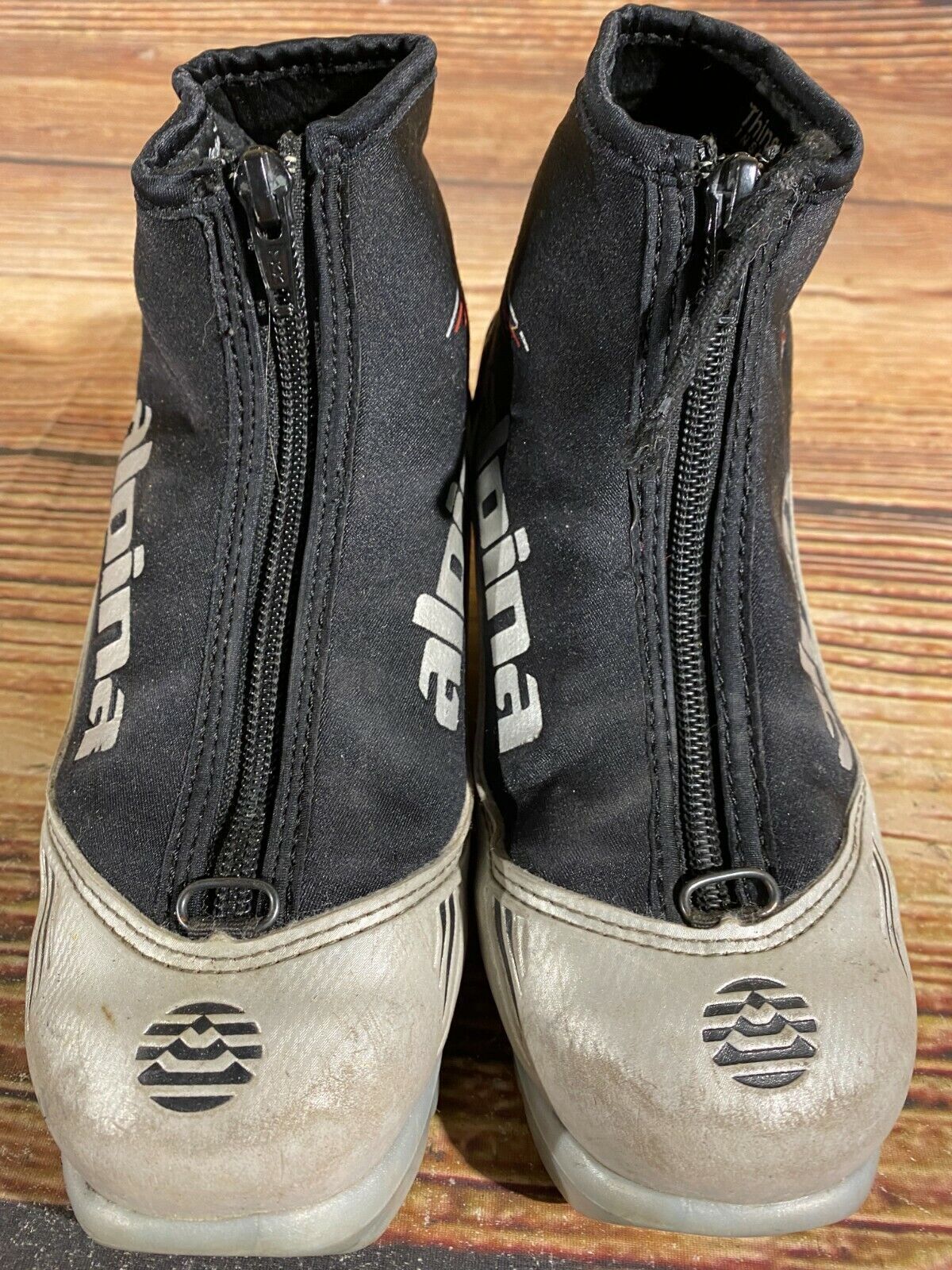 Alpina ST10j Cross Country Ski Boots Classic NNN EU 33 US 2 Kids 215mm A-404