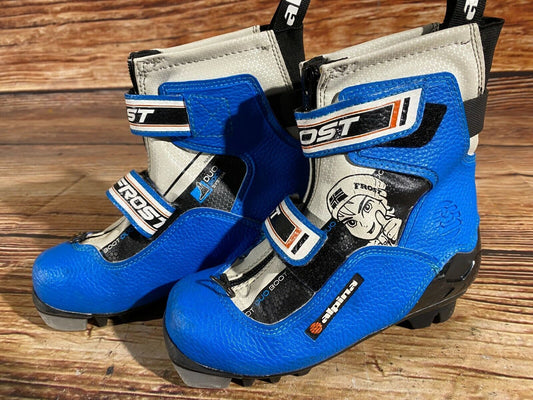 Alpina Frost Cross Country Ski Boots Classic NNN EU 30 US 12 Kids 200mm A-335