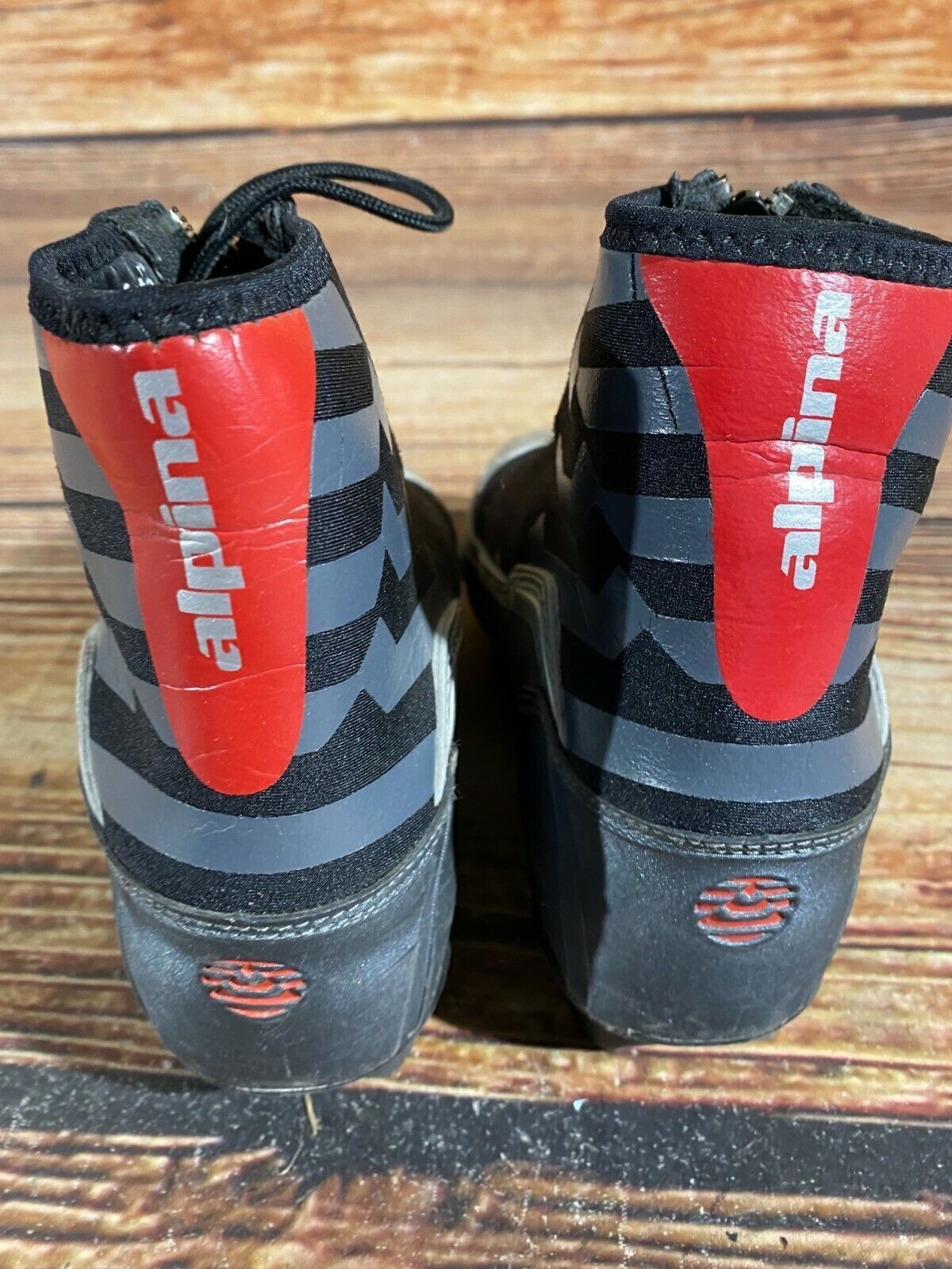 Alpina T10jr Cross Country Ski Boots Classic NNN EU 34 US 3 Kids 220mm A-168