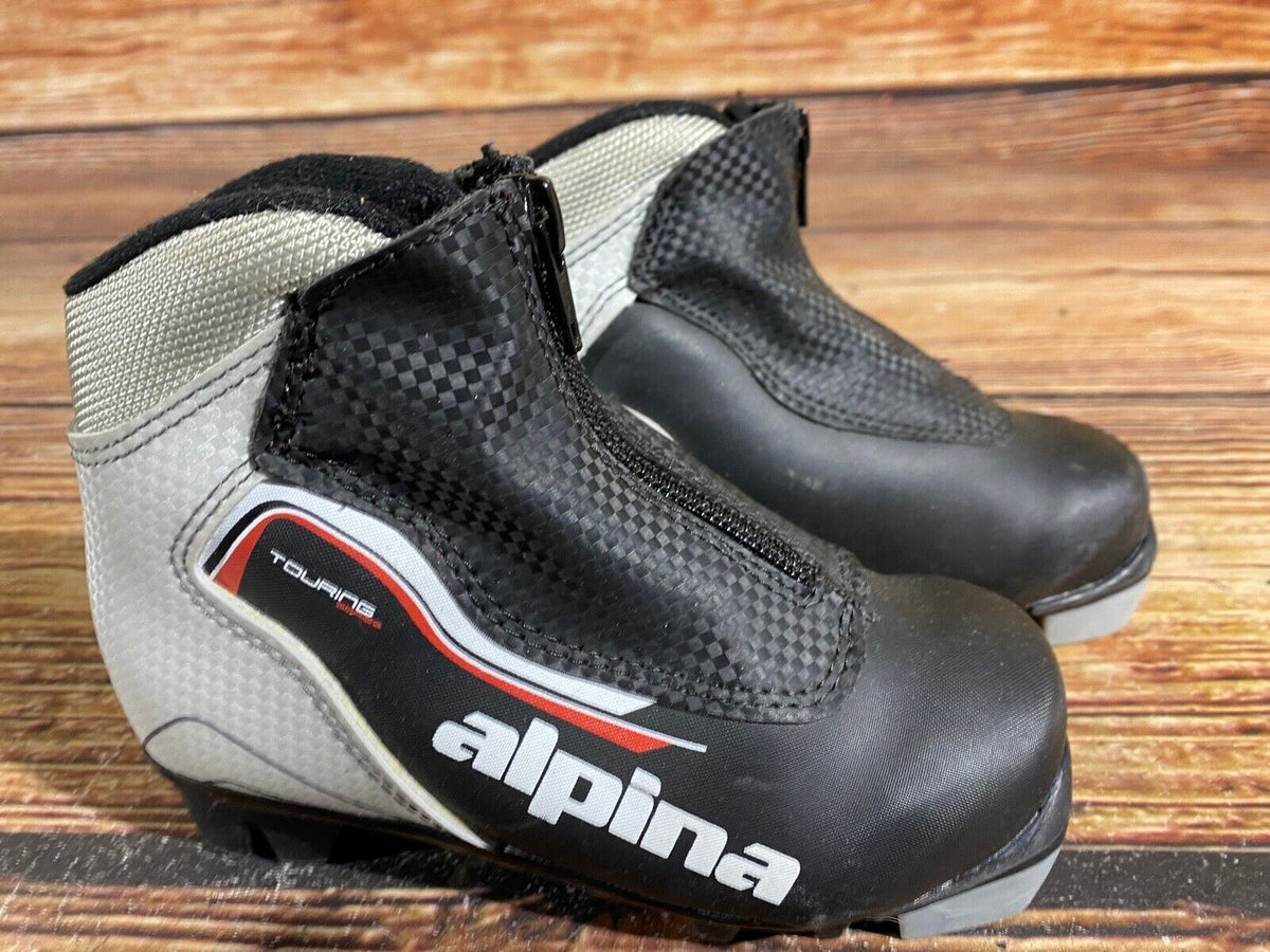 Alpina Touring Cross Country Ski Boots Classic NNN EU 28 US 10.5 Kids A-767