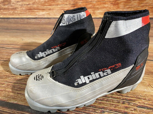 Alpina ST10jr Cross Country Ski Boots Classic NNN EU 34 US 3 Kids 220mm A-467