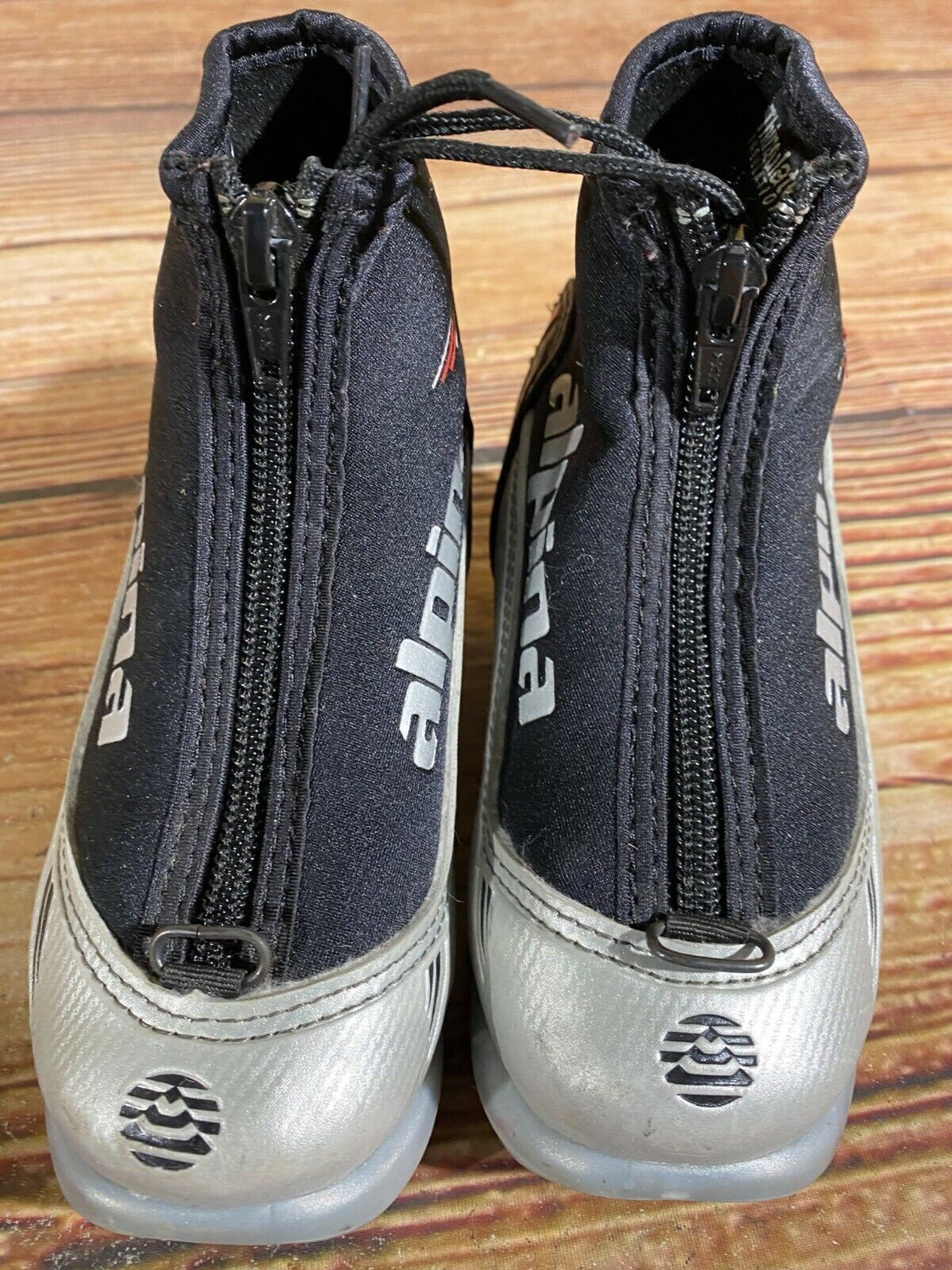 Alpina ST10j Kids Nordic Cross Country Ski Boots Size EU25 US8.5 for NNN A-398