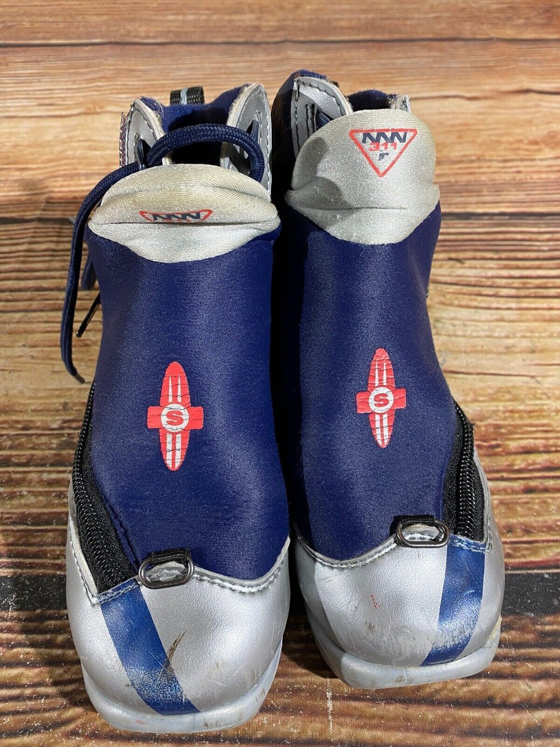 Alpina 311 Kids Nordic Cross Country Ski Boots Size EU31 US12.5 NNN A-838