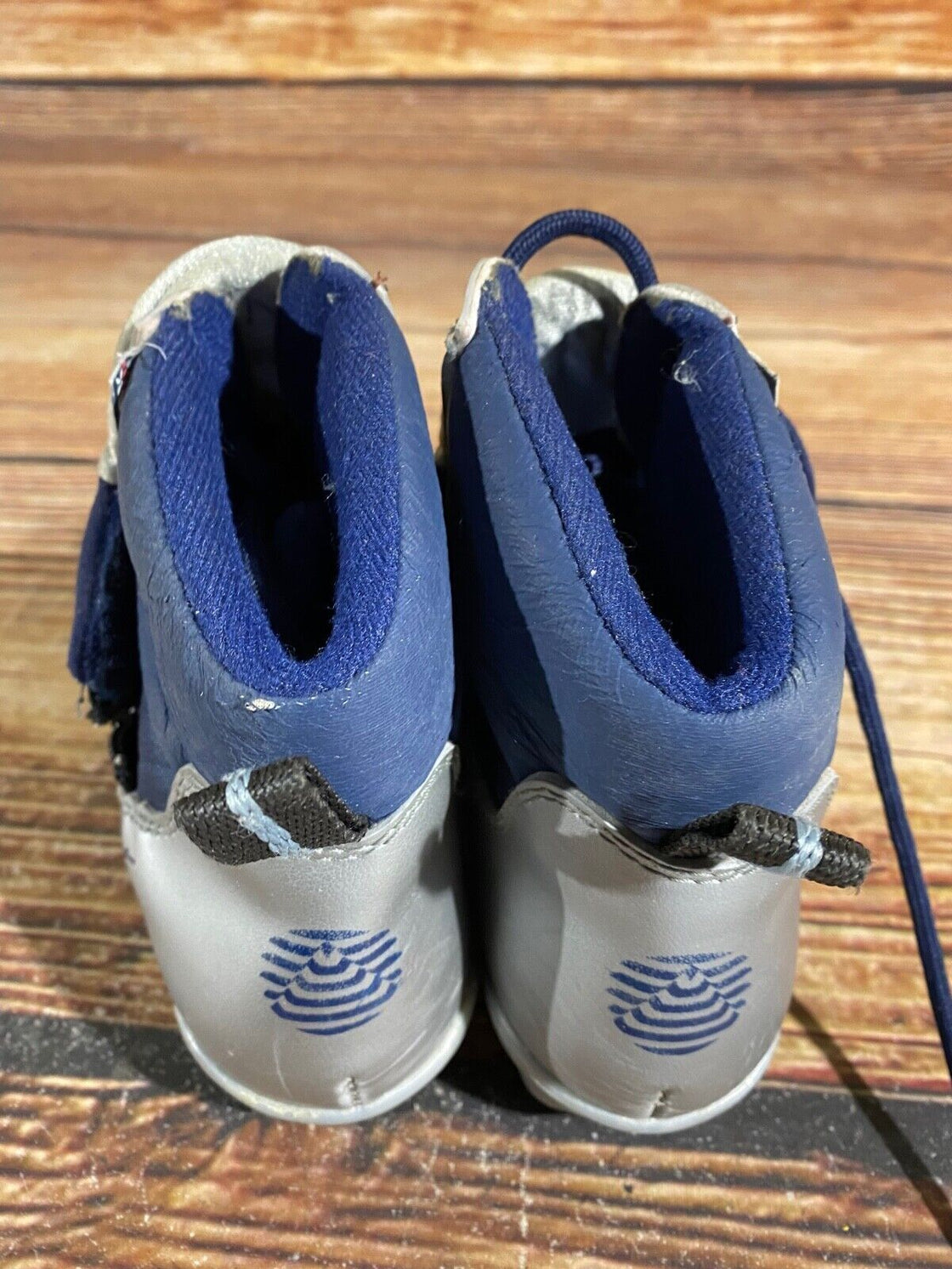 Alpina 311 Kids Nordic Cross Country Ski Boots Size EU31 US12.5 NNN A-838