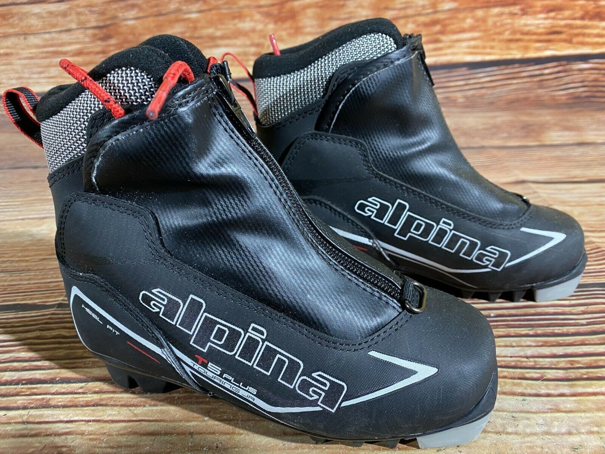 Alpina T5plus Cross Country Ski Boots Classic NNN EU 31 US 13 Kids 205mm A-368