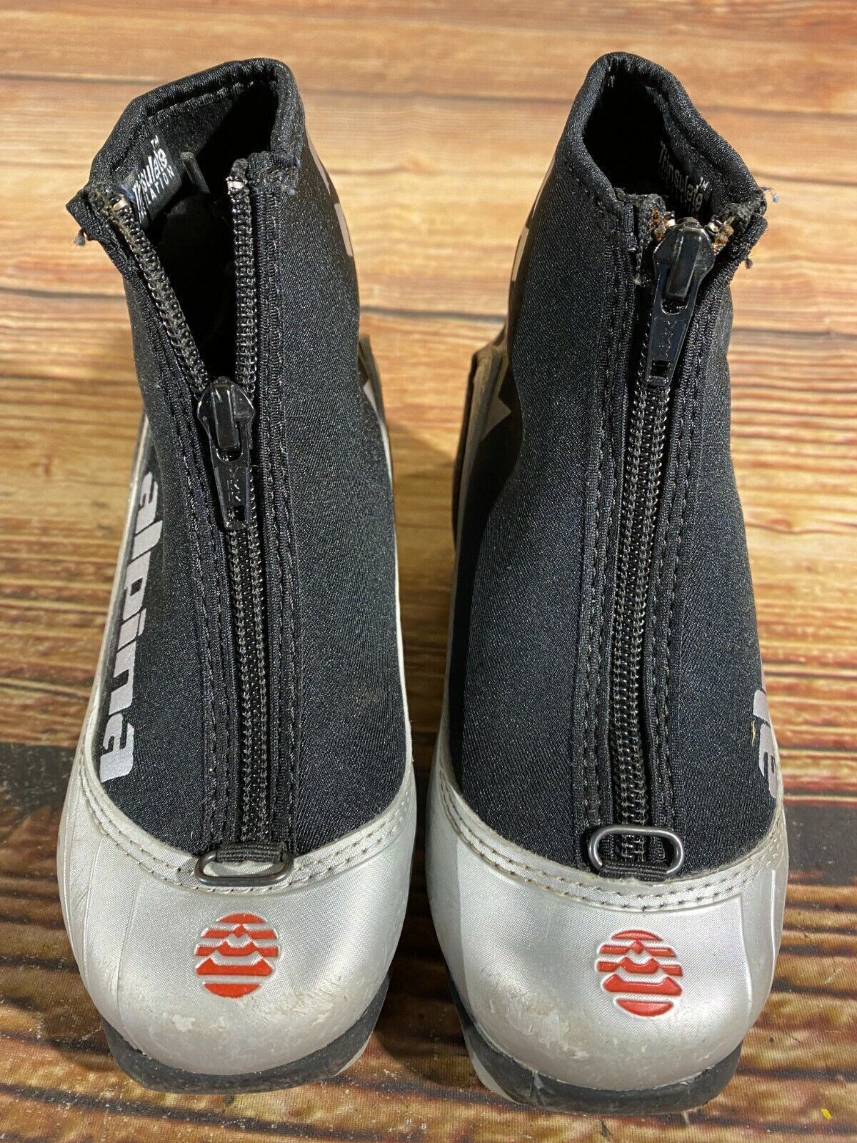 Alpina ST10jr Cross Country Ski Boots Classic NNN EU 28 US 10.5 Kids 190mm A-344