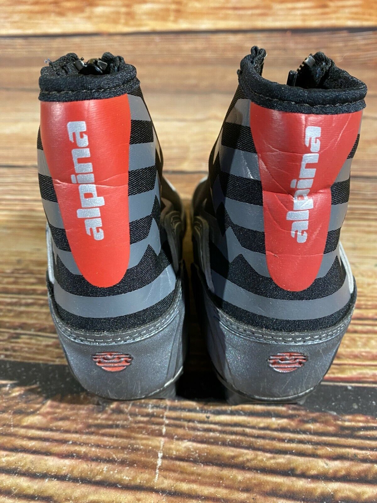 Alpina ST10jr Cross Country Ski Boots Classic NNN EU 28 US 10.5 Kids 190mm A-344