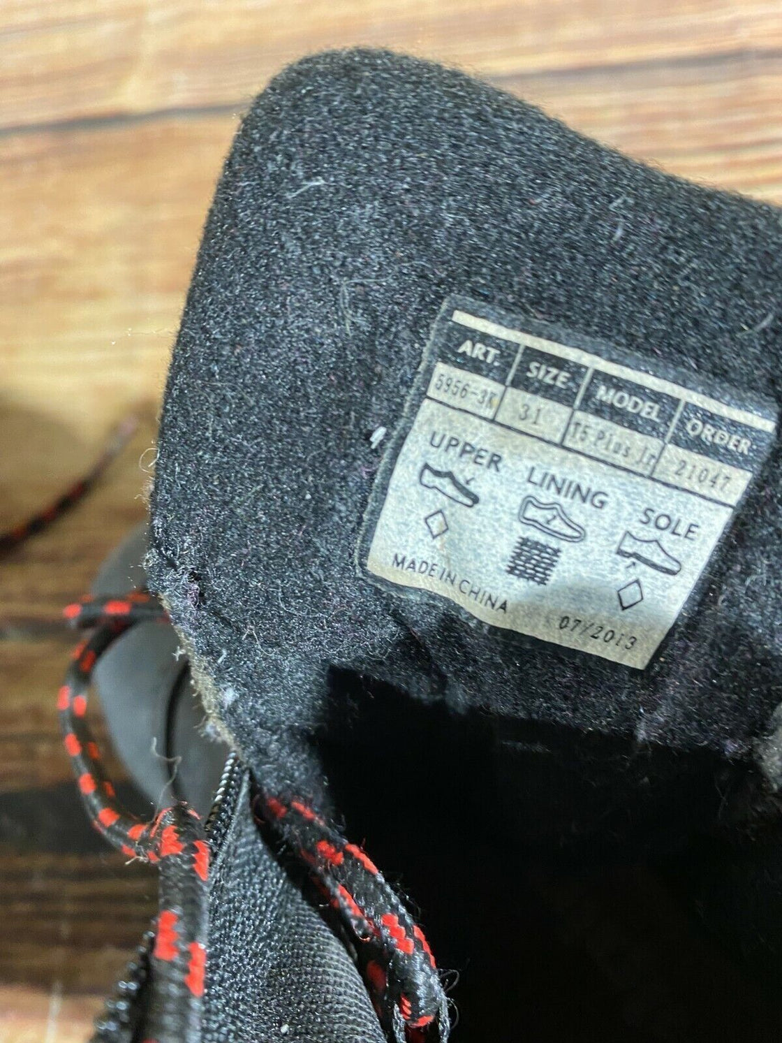 Alpina T5plus Kids Nordic Cross Country Ski Boots Size EU31 US12.5 for NNN A-369