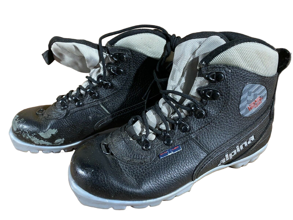 Alpina 125 Cross Country Ski Boots Classic NNN EU 37 US 5 Kids 245mm A-243
