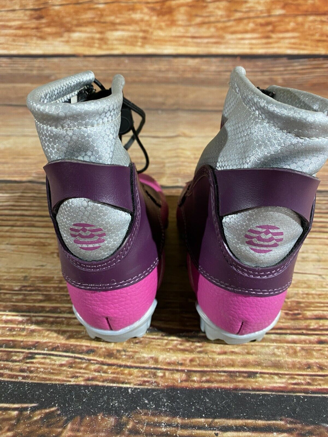 Alpina Frost Kids Nordic Cross Country Ski Boots Size EU26 US9 for NNN A-219