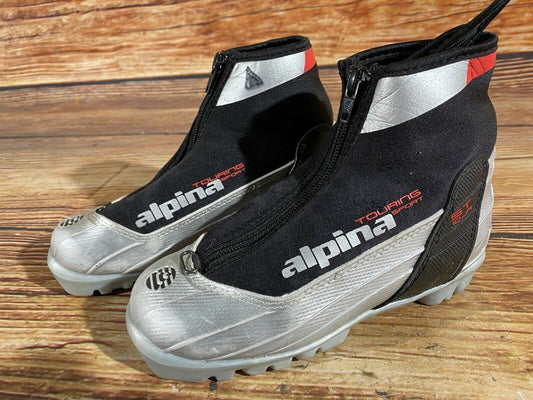 Alpina ST10jr Cross Country Ski Boots Classic NNN EU 33 US 2 Kids 215mm A-245