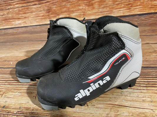 Alpina Touring Cross Country Ski Boots Classic NNN EU 32 US 1.5 Kids 210mm A-285