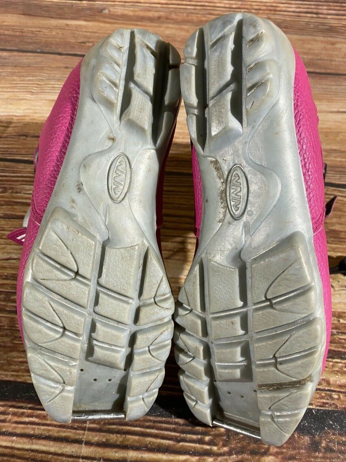 Alpina Frost Kids Nordic Cross Country Ski Boots Size EU35 US3.5 for NNN A-293