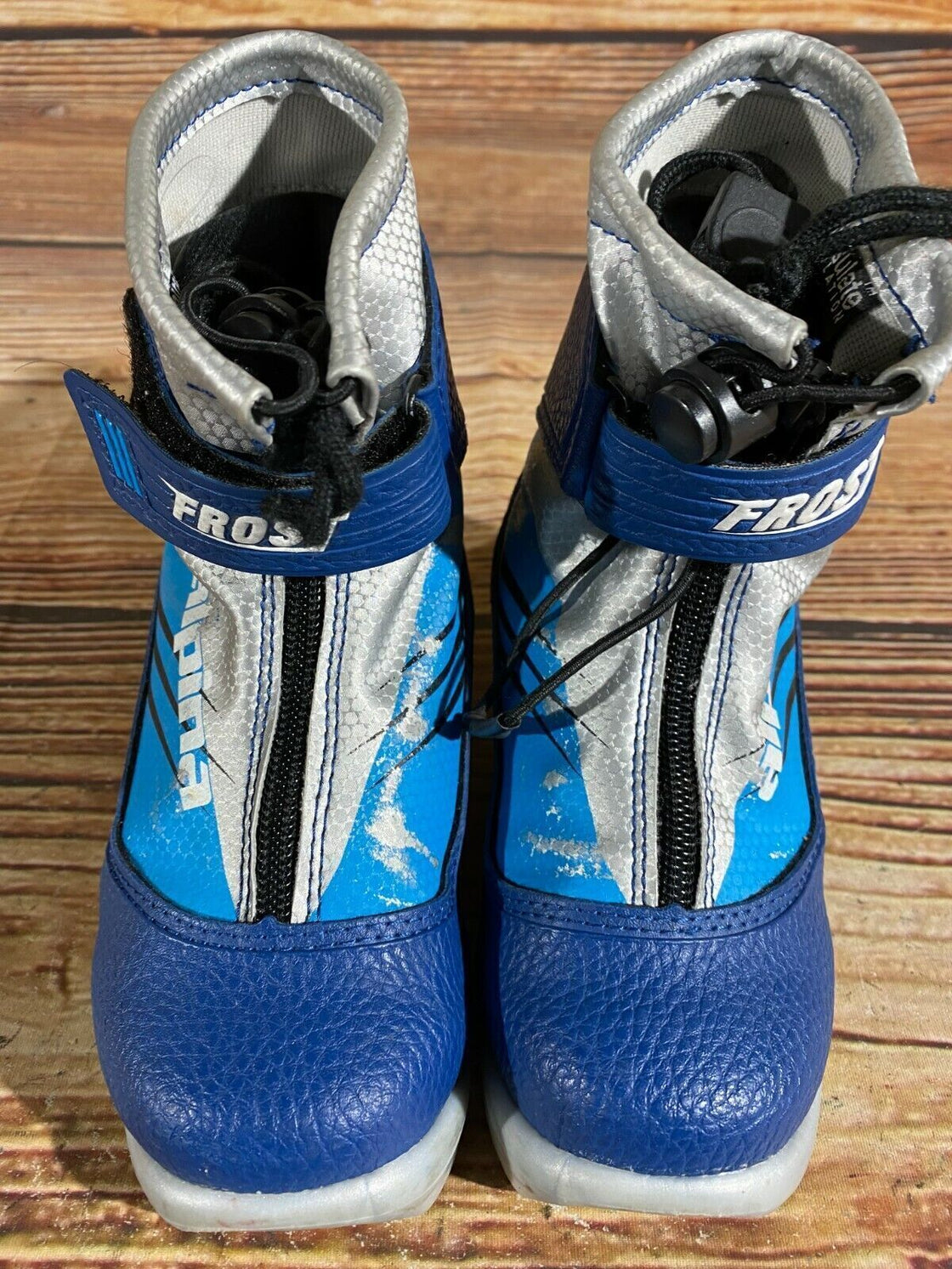 Alpina Frost Kids Nordic Cross Country Ski Boots Size EU29 US11 for NNN A-179