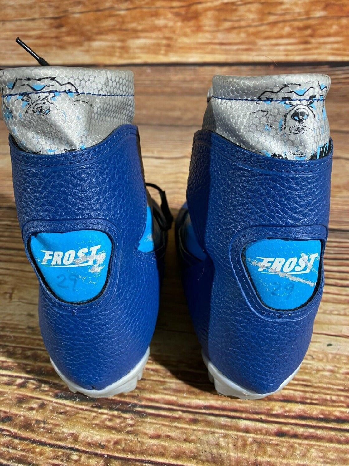 Alpina Frost Kids Nordic Cross Country Ski Boots Size EU29 US11 for NNN A-179