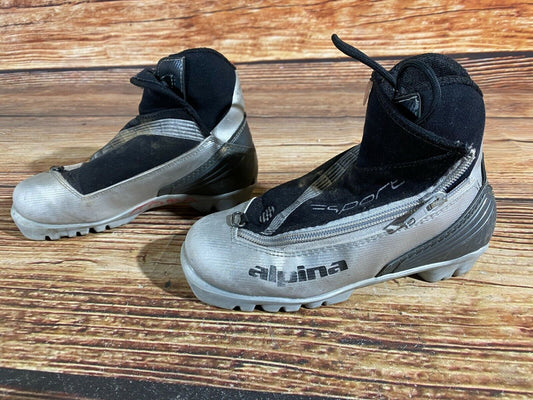 Alpina ST11jr Cross Country Ski Boots Classic NNN EU 33 US 2 Kids 215mm A-183