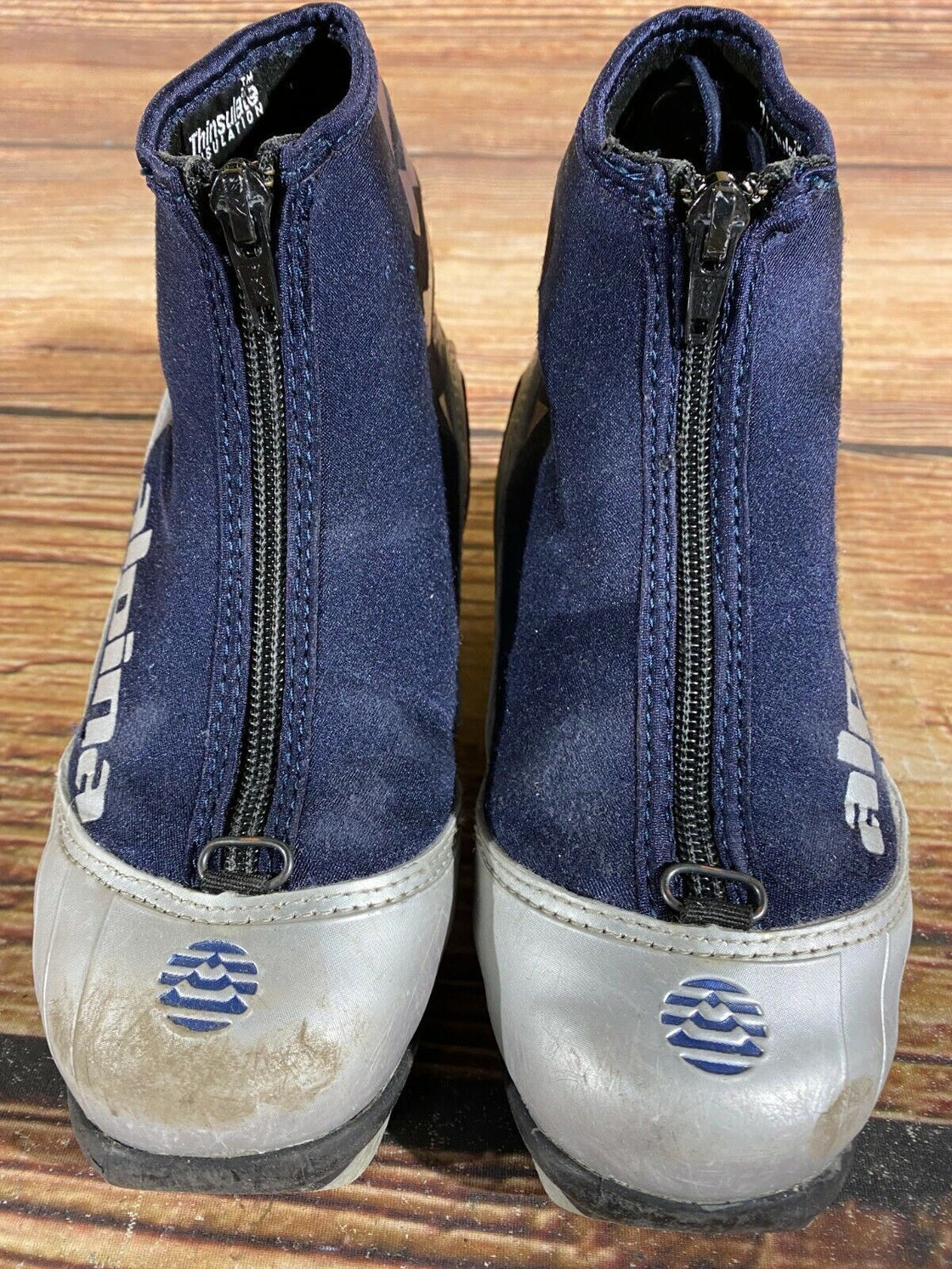 Alpina T10jr Kids Nordic Cross Country Ski Boots Size EU32 US1.5 for NNN A-314
