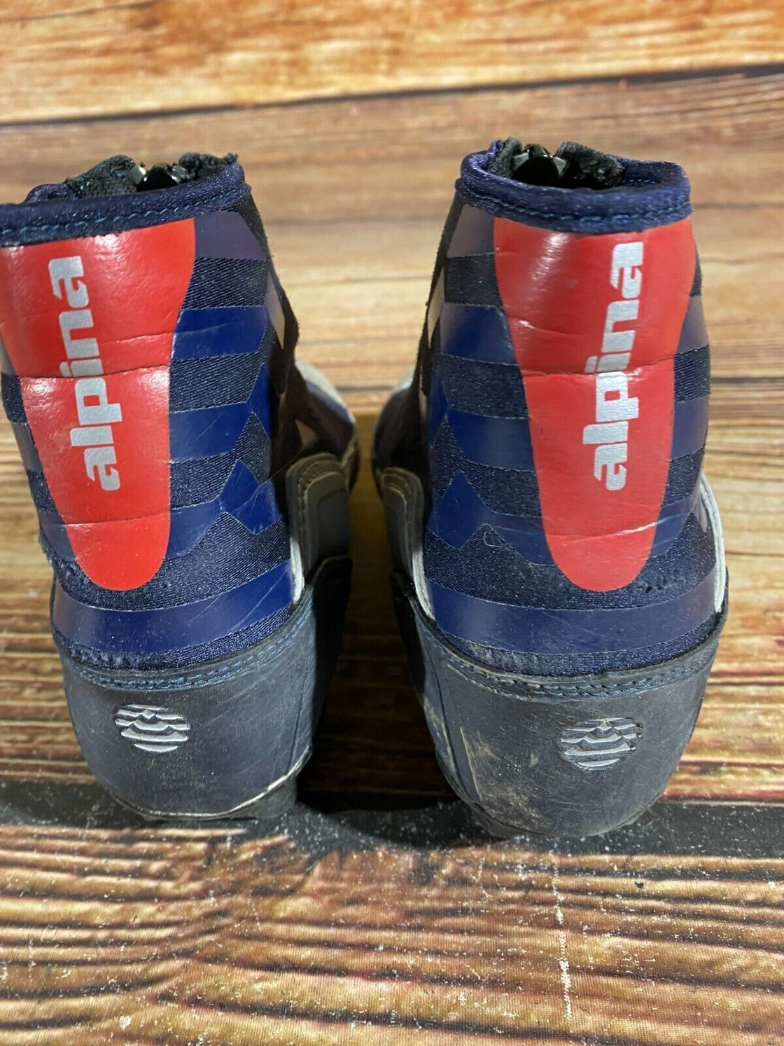 Alpina T10jr Kids Nordic Cross Country Ski Boots Size EU32 US1.5 for NNN A-314