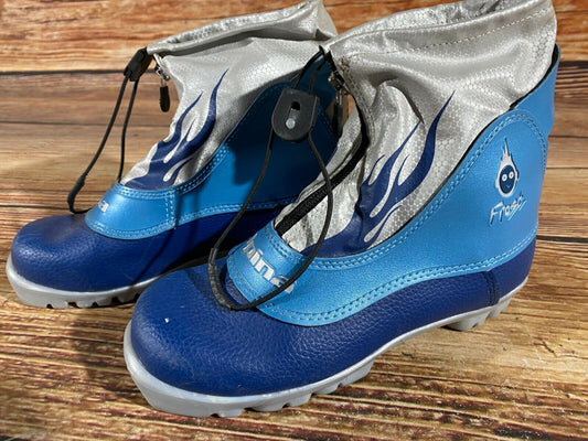 Alpina Frost Cross Country Ski Boots Classic NNN EU 35 US 3.5 Kids 230mm A-224