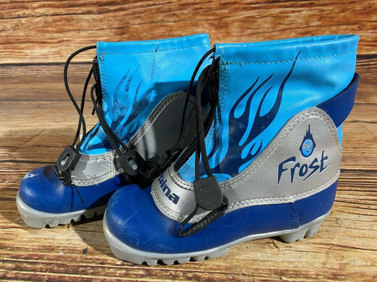 Alpina Frost Cross Country Ski Boots Classic NNN EU 30 US 12 Kids 200mm A-299