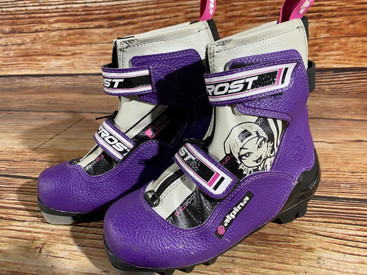 Alpina Frost Cross Country Ski Boots Classic NNN EU 33 US 2 Kids 215mm A-254