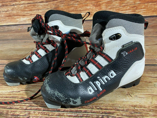 Alpina T5 Cross Country Ski Boots Classic NNN EU 25 US 8.5 Kids 168mm A-275
